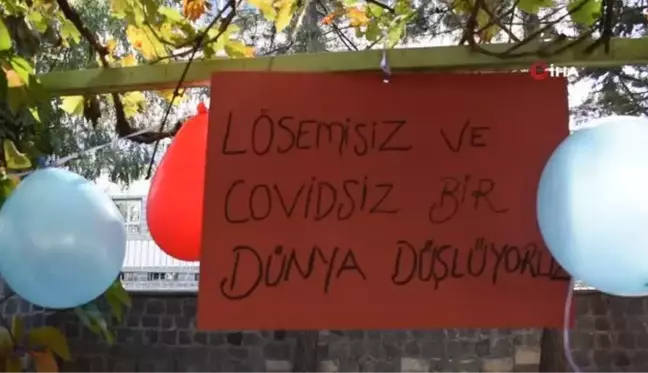 Lösemili çocuklar doyasıya eğlendi