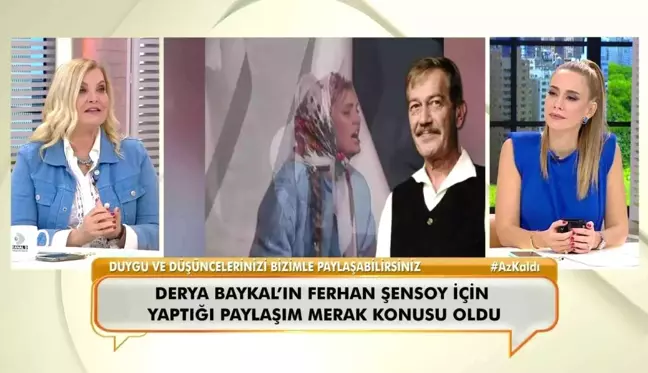 Derya Baykal 'Güle güle ustam' mesajıyla ilgili konuştu