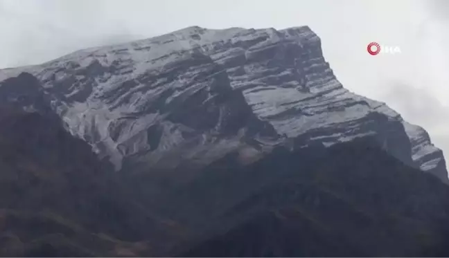 Şırnak dağları beyaza büründü