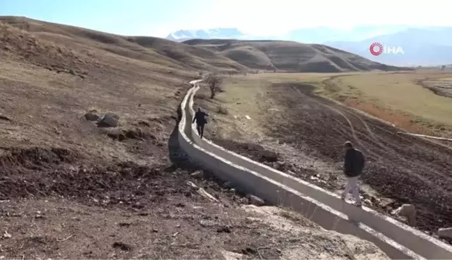 Suüstü Köyü'nün 60 yıllık su kanalı sıkıntısı sona erdi