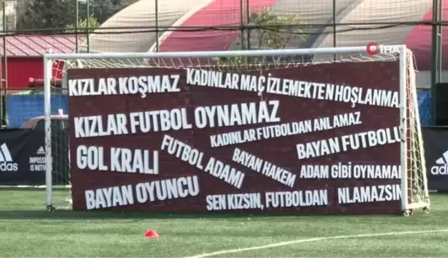 Kız çocukları ön yargılara ilk şutunu 'Josef de Souza' ile attı