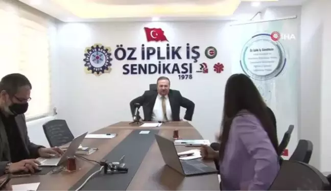 Öz İplik İş Sendikası Genel Başkanı Ay: 