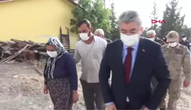 ORMAN YANGININDA ZARAR GÖREN EVLER YENİLENDİ