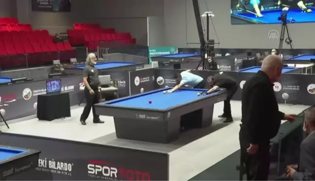 Türkiye 3 Bant Erkekler Bilardo Şampiyonası'nın 2. etabı sona erdi