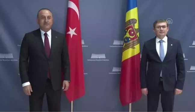 Dışişleri Bakanı Çavuşoğlu, Moldova Parlamento Başkanı Grosu ile görüştü