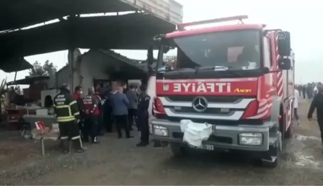 Evinde çıkan yangında oğlunu alevlerden kurtaran baba hayatını kaybetti