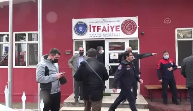 Görevi sırasında hayatını kaybeden itfaiye eri toprağa verildi