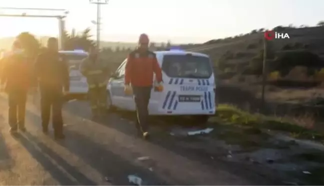 Son dakika... Ayvalık'ta bozuk yol kazaya neden oldu; 10 yaralı