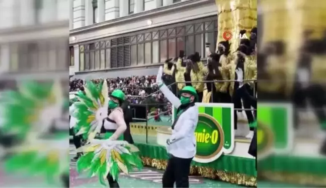 New York'ta Şükran Günü Geçit Töreni renkli görüntülere sahne oldu