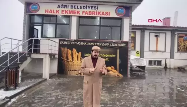 AĞRI BELEDİYESİ, EKMEĞİ 1 LİRA 40 KURUŞA SATACAK