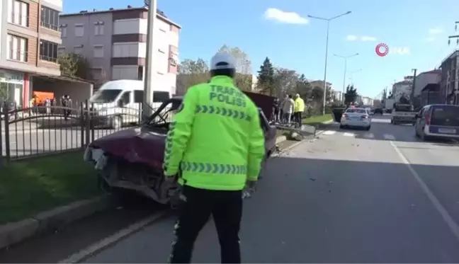 Son dakika: Samsun'da zincirleme kaza: 2 yaralı