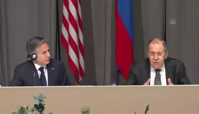 Blinken ve Lavrov Ukrayna'daki krizi görüşmek üzere İsveç'te bir araya geldi