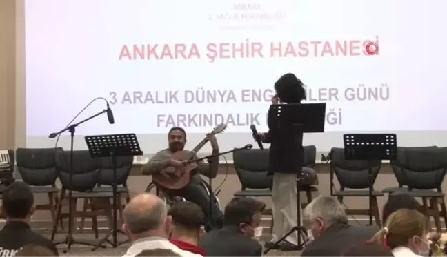 Son dakika... Ankara Şehir Hastanesi'nde 3 Aralık Dünya Engelliler Günü etkinliği