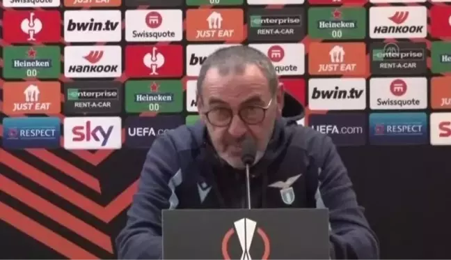 (Maurizio Sarri) Lazio-Galatasaray maçının ardından