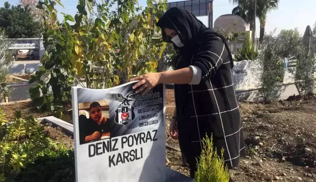 Havuz kurbanı oğlunun doğum gününü mezarı başında geçirdi