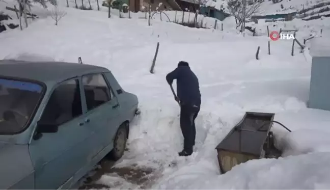 Kahramanmaraş'ta kar yağışı hayatı olumsuz etkiliyor