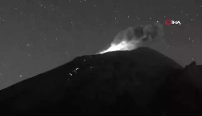 Son dakika haberi | Popocatepetl Yanardağı'nda patlama