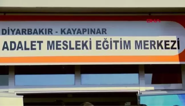 DİYARBAKIR'DA HÜKÜMLÜ VE TUTUKLULAR İÇİN MESLEKİ EĞİTİM MERKEZİ AÇILDI