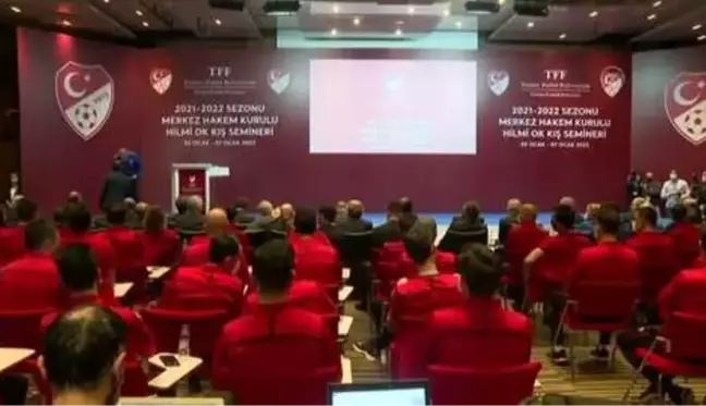 Merkez Hakem Kurulu Kış Semineri - TFF Başkanı Nihat Özdemir (2)