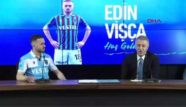 SPOR Trabzonspor'da Visca için imza töreni düzenlendi