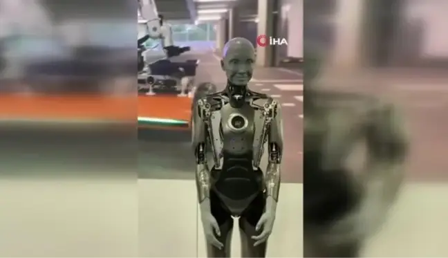 İnsansı robot Ameca, CES 2022'de görücüye çıktı