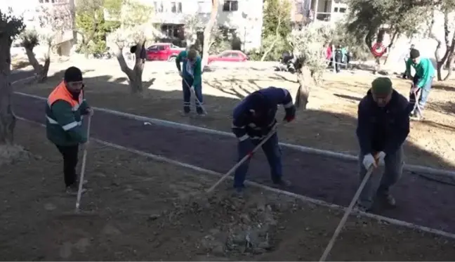 Yemyeşil bir Kuşadası için çalışmalar sürüyor... Behice Boran Parkı'nın yapım çalışmalarında sona gelindi