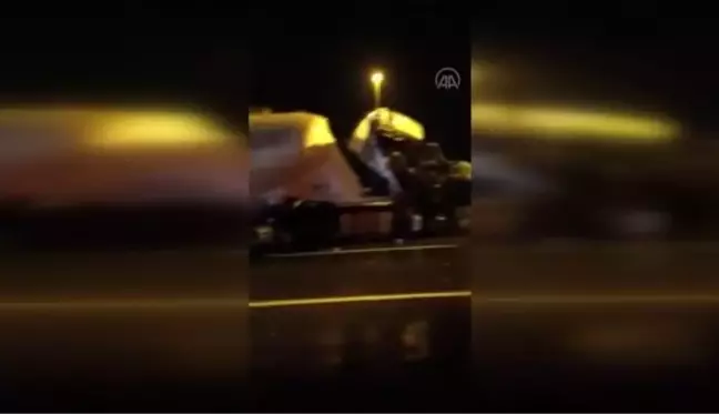 Zincirleme trafik kazasında 14 kişi yaralandı