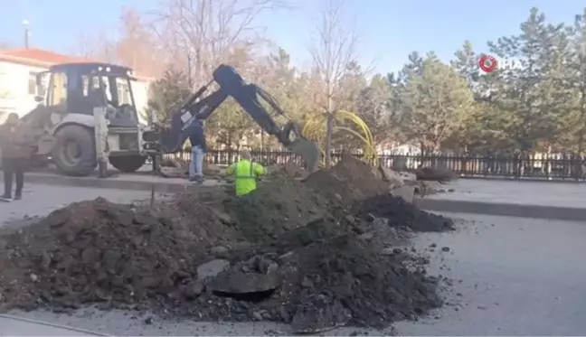 Havsa'da doğalgaz hattı döşeme çalışmaları devam ediyor