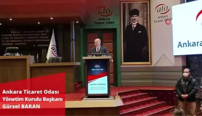 ATO Başkanı Baran, üyelerini KOSGEB programına katılarak istihdama destek olmaya davet etti