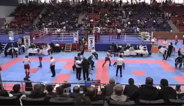 Türkiye Kick Boks Turnuvası devam ediyor