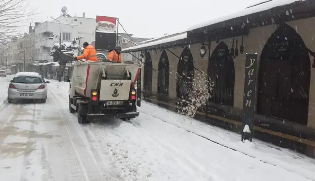 GAZİANTEP - Kar nedeniyle camilerde dışarı çıkmayın anonsları yapıldı