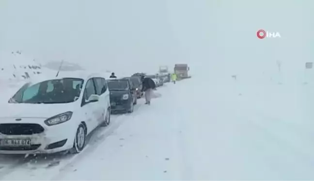 Kara yolunda ulaşımın aksamaması için sürücülere dikkat uyarısı