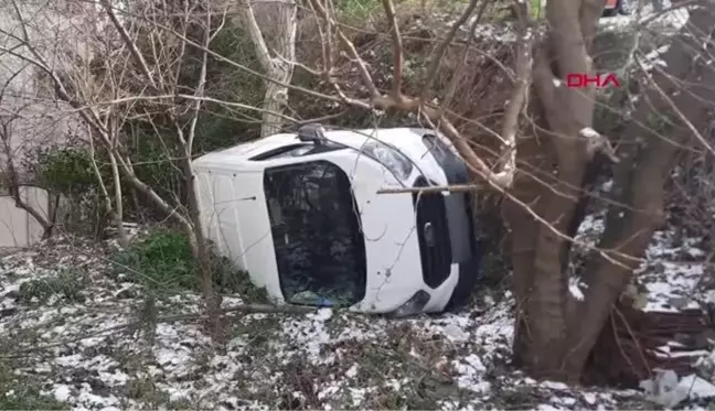 Sarıyer'de yol yardımına giderken yardımlık oldu