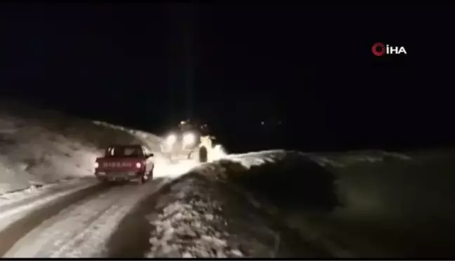 Yol kardan kapandı, ekipler 1 buçuk aylık Berfin bebek için seferber oldu