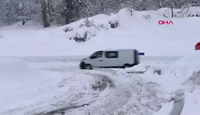 ZONGULDAK'TA 248 KÖY YOLU ULAŞIMA KAPALI