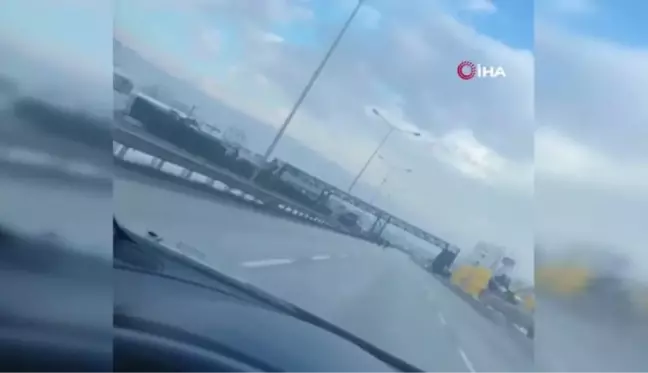 Bursa'da ana yolda gezen atlar kazaya davetiye çıkarıyor