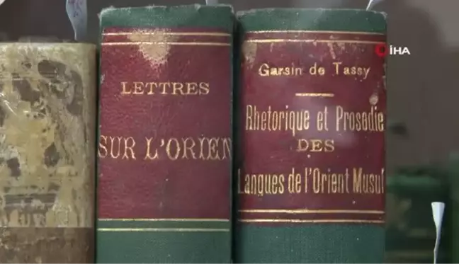 'Nadir Eserler' kitaplığı 3 asırlık tarihi 5 bin 698 kitapla yansıtıyor