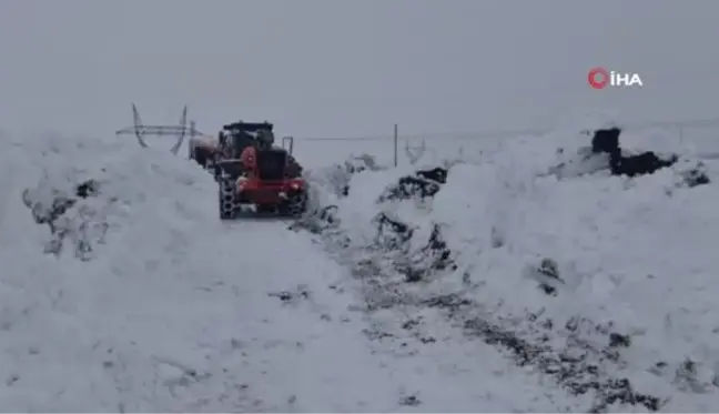 Tatvan'da köy yolları ulaşıma açılıyor