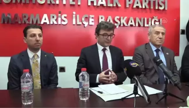 CHP Genel Başkan Yardımcısı Taşkın, basın toplantısı düzenledi