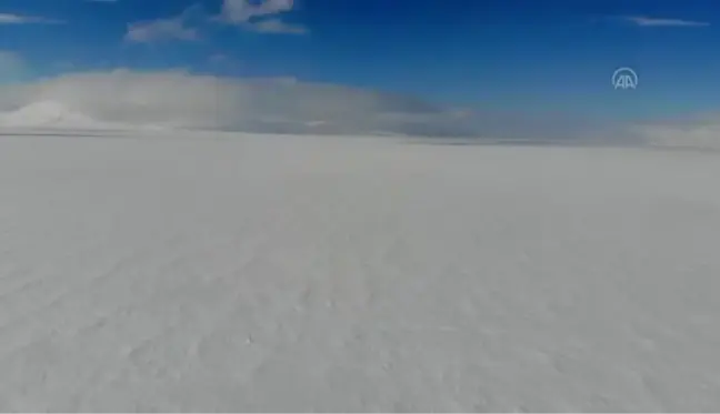 Eskimo usulü balık avını görüntülemek için Ağrı'ya geliyorlar