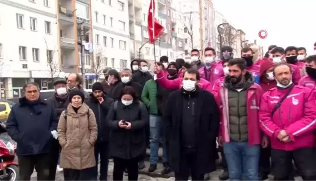 Yemeksepeti ve Banabi çalışanlarının eylemi ikinci gününde