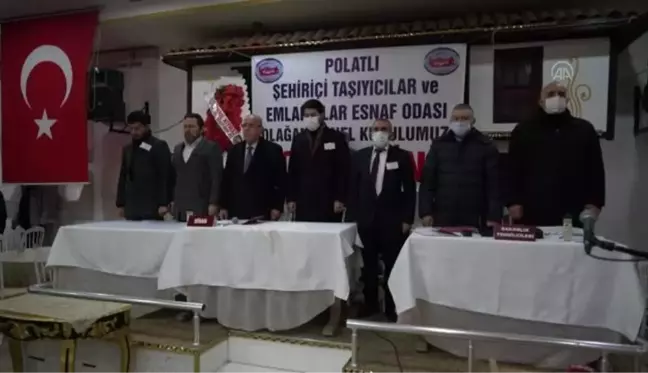 Polatlı Şehiriçi Taşıyıcılar ve Emlakçılar Esnaf Odası Başkanlığı'na Akkaya seçildi