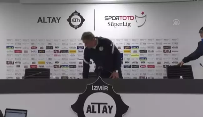 Altay-Çaykur Rizespor maçının ardından - Hamza Hamzaoğlu