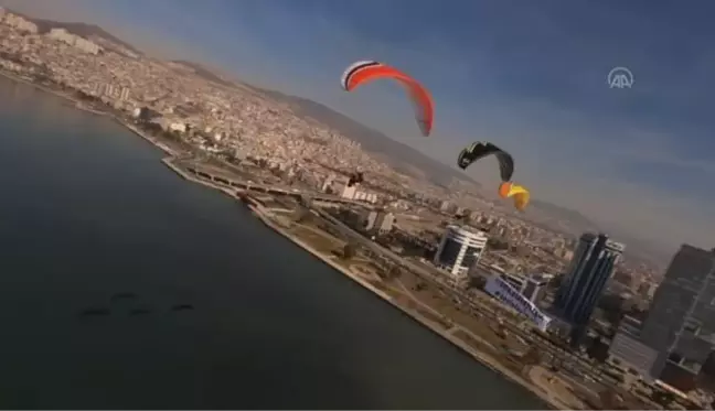 Paramotorcular, SMA hastası Ela Beyazgül için havalandı