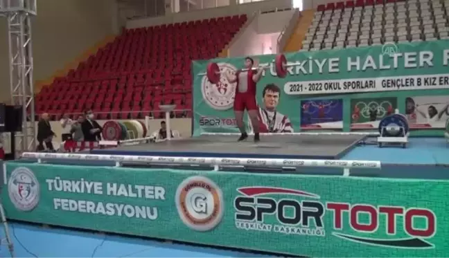 Gençler B Türkiye Halter Şampiyonası sona erdi