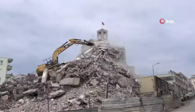 Sinop'ta Tarihi Saat Kulesi gün yüzüne çıktı