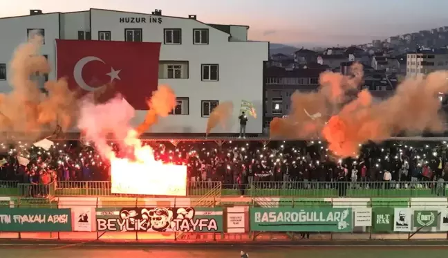 Amatör takımın şampiyonluk kutlaması Süper Lig'i aratmadı