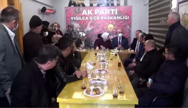 DÜZCE -AK Parti Genel Merkez Kadın Kolları Başkanı Keşir, Düzce'de