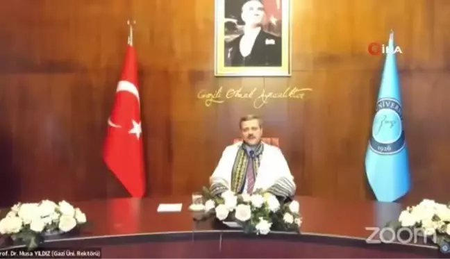 Gazi Üniversitesinde bahar dönemi Rektör Yıldız'ın açılış dersi ile başladı