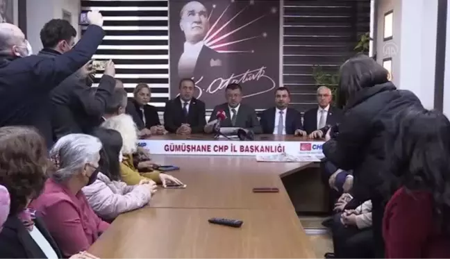 GÜMÜŞHANE - CHP'li Ağbaba: 